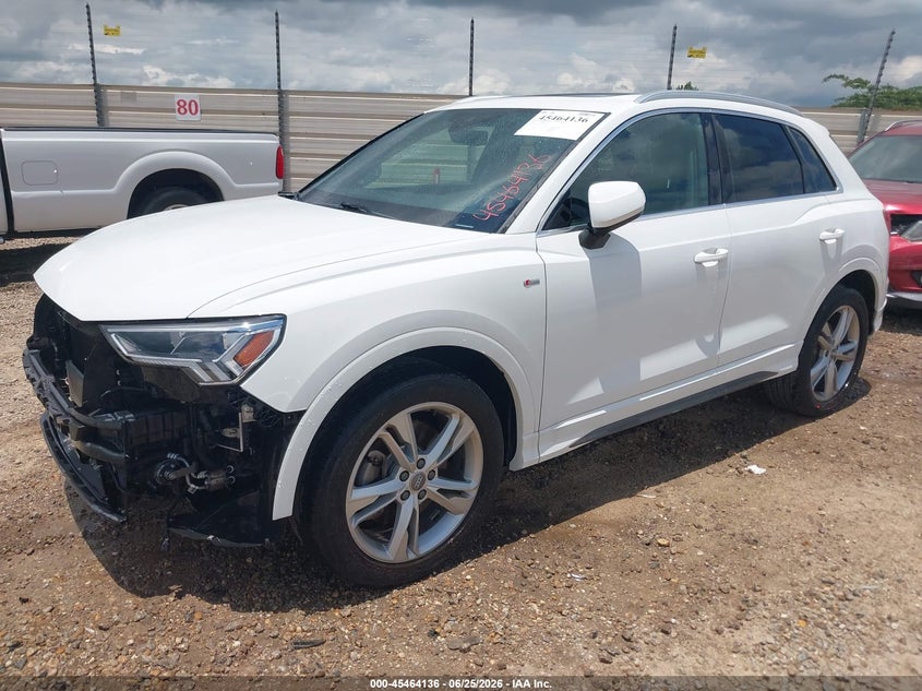 2020 Audi Q3 VIN WA1EECF37L1009393 IAAI salvage auction — FRONT END, Salvage (Alabama), sold $9,400 on 2026-07-14 (photo 2)