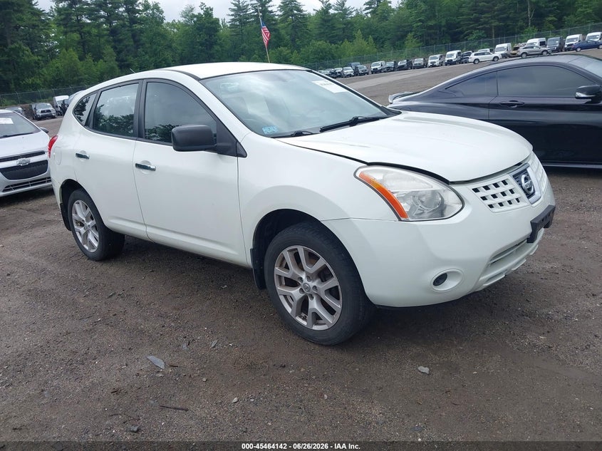 2010 Nissan Rogue sport VIN JN8AS5MV1AW107563 IAAI salvage auction — SIDE, Salvage (Massachusetts), sold $425 on 2026-07-24 (photo 1)