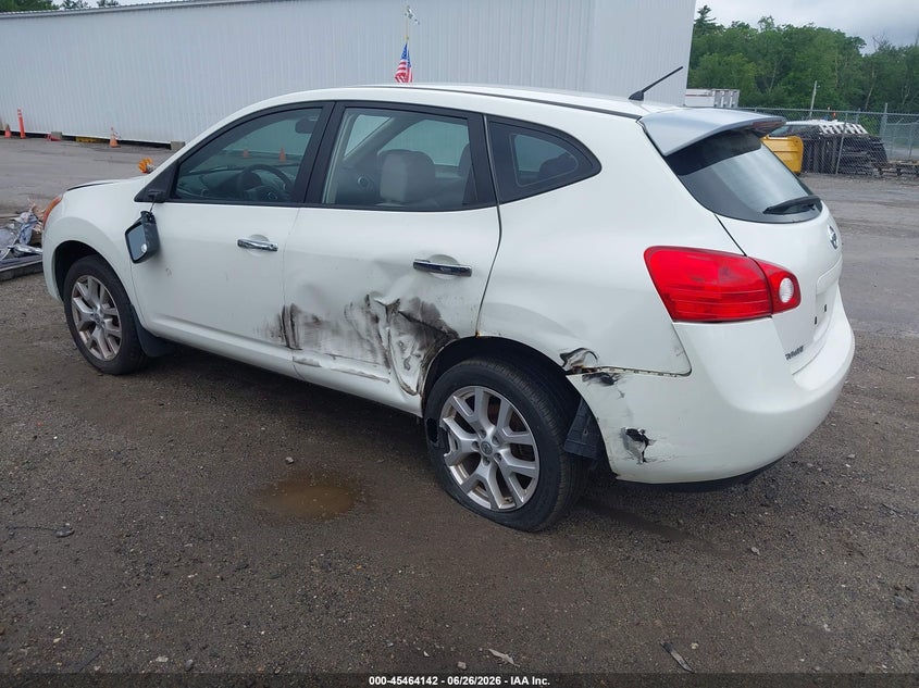2010 Nissan Rogue sport VIN JN8AS5MV1AW107563 IAAI salvage auction — SIDE, Salvage (Massachusetts), sold $425 on 2026-07-24 (photo 3)