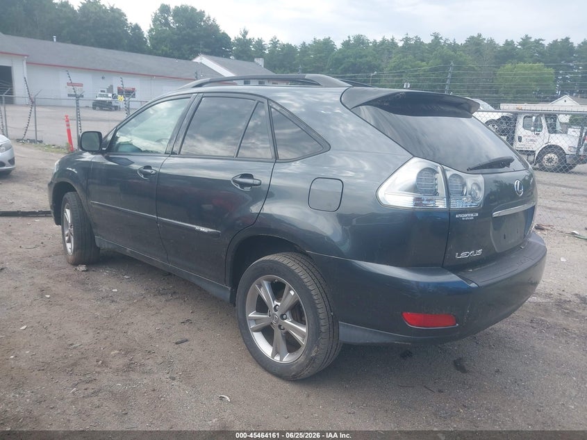 2007 Lexus Rx VIN JTJHW31U872033960 IAAI salvage auction — NORMAL WEAR, Clear (Massachusetts), sold $675 on 2026-07-31 (photo 3)