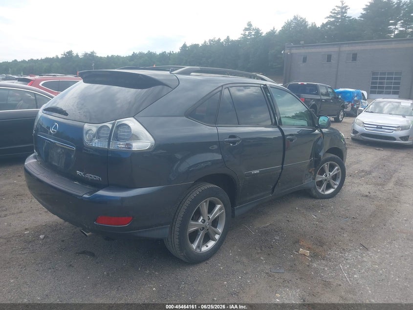 2007 Lexus Rx VIN JTJHW31U872033960 IAAI salvage auction — NORMAL WEAR, Clear (Massachusetts), sold $675 on 2026-07-31 (photo 4)