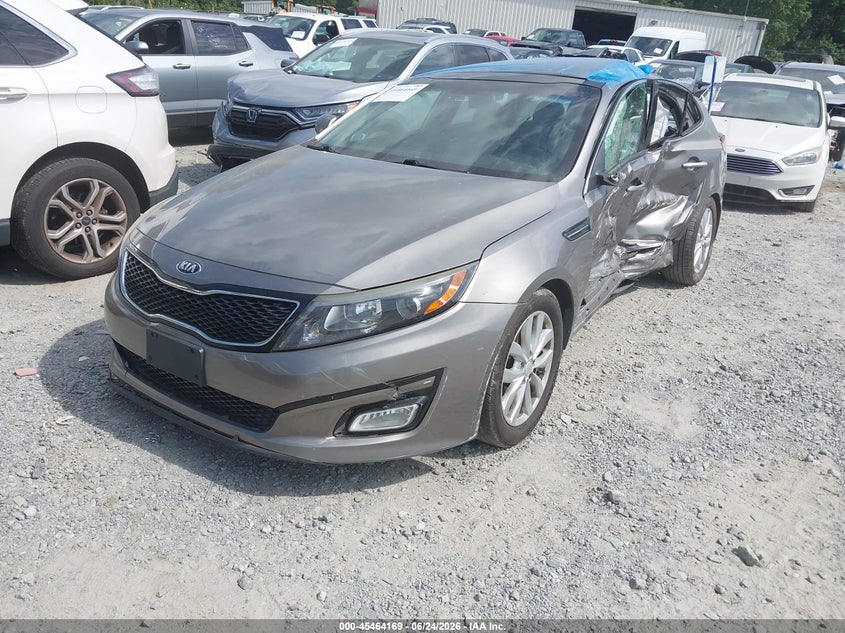 2015 Kia Optima VIN 5XXGN4A75FG453962 IAAI salvage auction — LEFT SIDE, Salvage (Georgia), sold $425 on 2026-07-28 (photo 2)