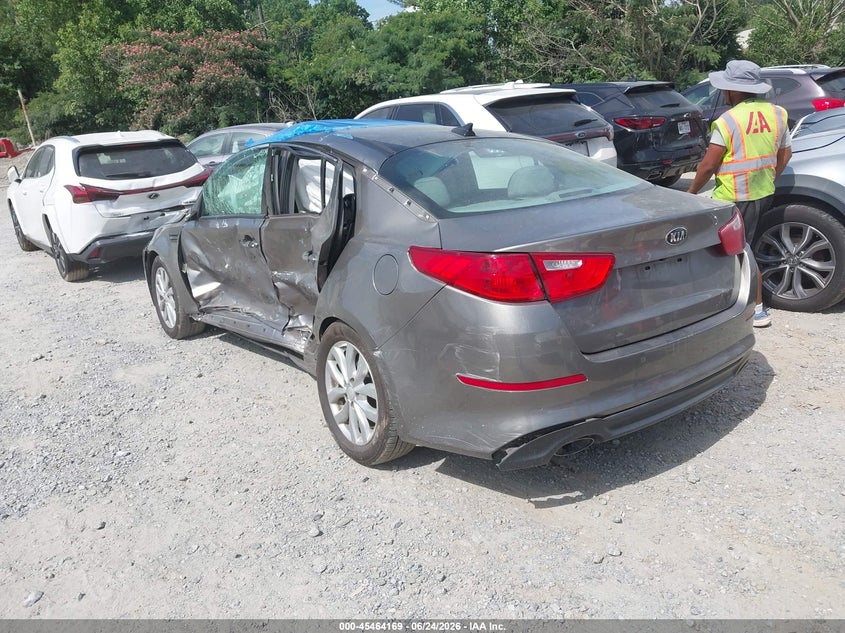 2015 Kia Optima VIN 5XXGN4A75FG453962 IAAI salvage auction — LEFT SIDE, Salvage (Georgia), sold $425 on 2026-07-28 (photo 3)