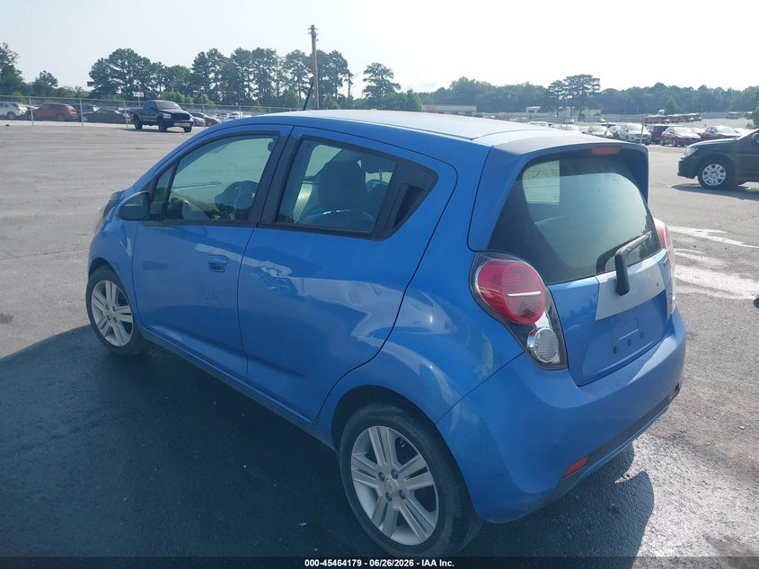 2014 Chevrolet Spark VIN KL8CB6S99EC578473 IAAI salvage auction — NORMAL WEAR, Repossession Paperwork (Georgia), sold $300 on 2026-07-15 (photo 3)