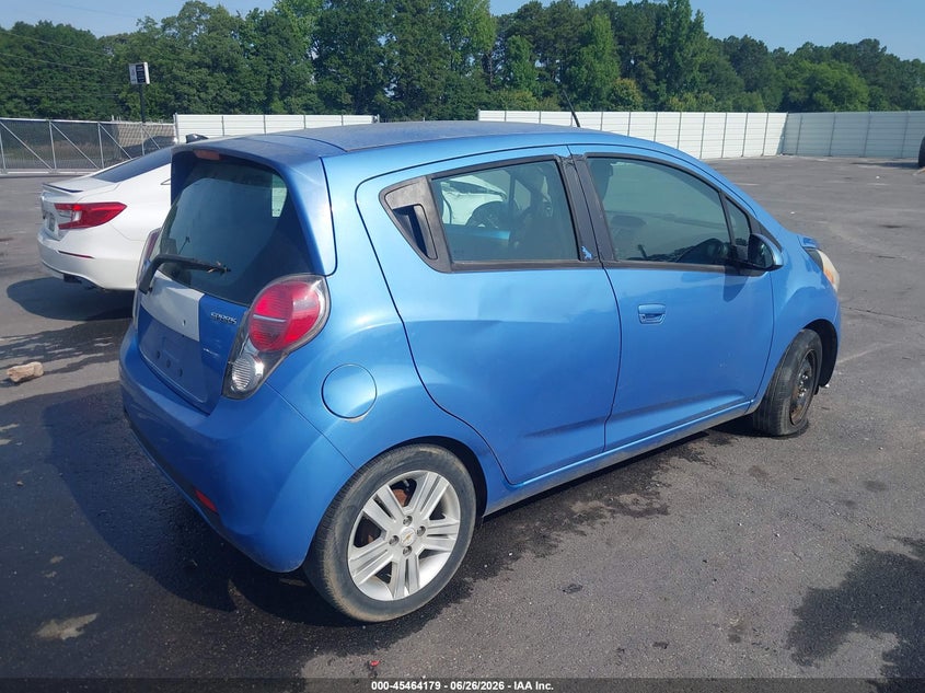 2014 Chevrolet Spark VIN KL8CB6S99EC578473 IAAI salvage auction — NORMAL WEAR, Repossession Paperwork (Georgia), sold $300 on 2026-07-15 (photo 4)
