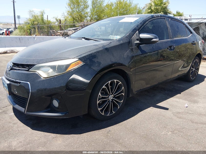 2014 Toyota Corolla VIN 5YFBURHE3EP089500 IAAI salvage auction — NORMAL WEAR, Clear (Nevada), sold $1,050 on 2026-07-24 (photo 2)