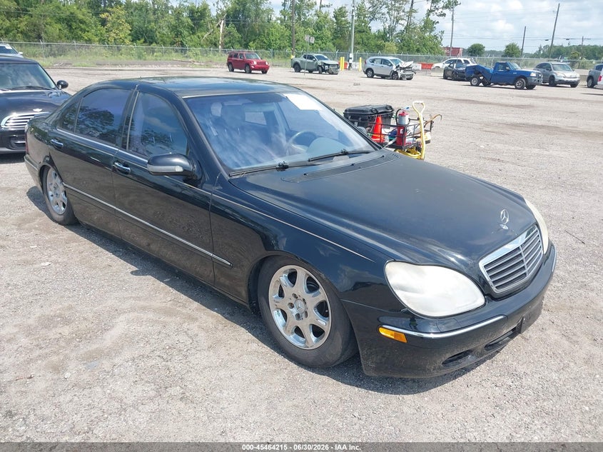 2001 Mercedes-benz S-klasse VIN WDBNG75J51A161756 IAAI salvage auction — NORMAL WEAR, Clear (Florida), sold $500 on 2026-07-07 (photo 1)