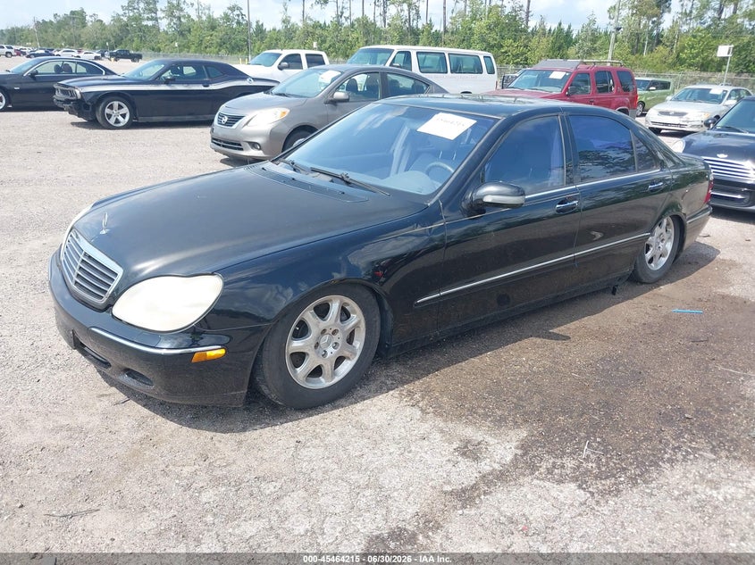 2001 Mercedes-benz S-klasse VIN WDBNG75J51A161756 IAAI salvage auction — NORMAL WEAR, Clear (Florida), sold $500 on 2026-07-07 (photo 2)