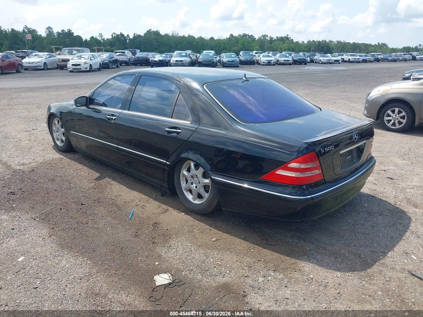 2001 Mercedes-benz S-klasse VIN WDBNG75J51A161756 IAAI salvage auction — NORMAL WEAR, Clear (Florida), sold $500 on 2026-07-07 (photo 3)