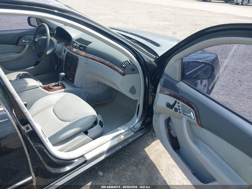 2001 Mercedes-benz S-klasse VIN WDBNG75J51A161756 IAAI salvage auction — NORMAL WEAR, Clear (Florida), sold $500 on 2026-07-07 (photo 5)