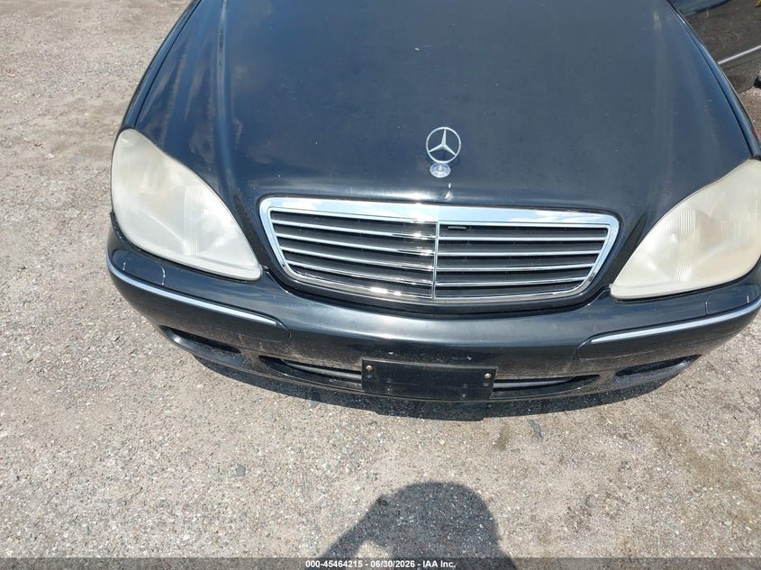 2001 Mercedes-benz S-klasse VIN WDBNG75J51A161756 IAAI salvage auction — NORMAL WEAR, Clear (Florida), sold $500 on 2026-07-07 (photo 6)