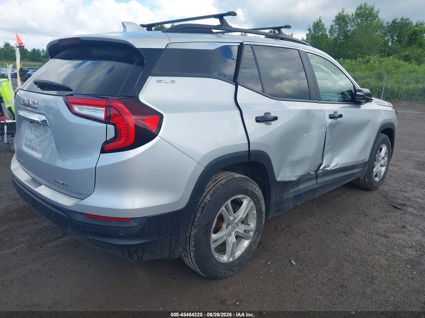 2022 Gmc Terrain VIN 3GKALTEV4NL248459 IAAI salvage auction — SIDE, Salvage Title, sold $7,600 on 2026-10-07 (photo 4)