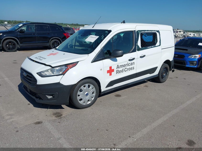 2022 Ford Transit VIN NM0LS7S26N1514450 IAAI salvage auction — FRONT & REAR, Salvage (Nebraska), sold $2,950 on 2026-07-23 (photo 2)