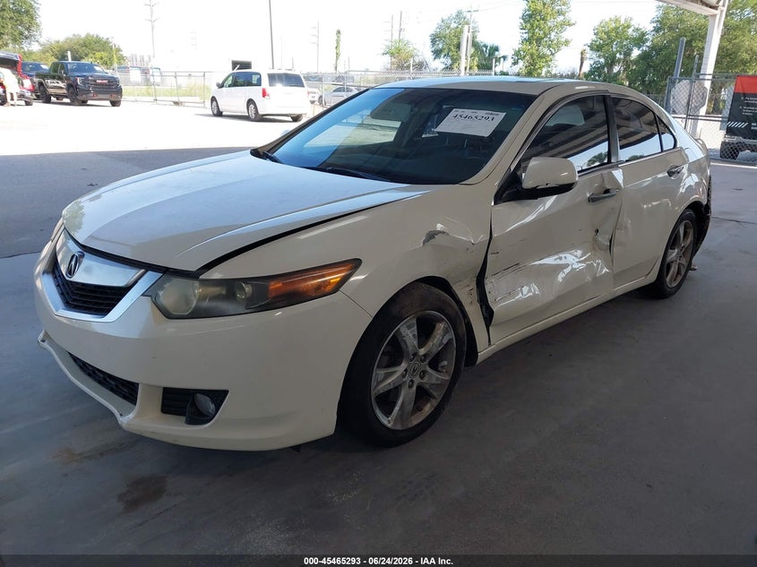 2010 Acura Tsx VIN JH4CU2F66AC031468 IAAI salvage auction — LEFT SIDE, Rebuildable (Florida), sold $575 on 2026-07-22 (photo 2)