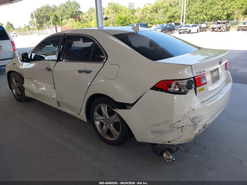 2010 Acura Tsx VIN JH4CU2F66AC031468 IAAI salvage auction — LEFT SIDE, Rebuildable (Florida), sold $575 on 2026-07-22 (photo 3)