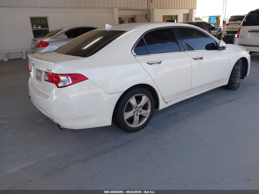 2010 Acura Tsx VIN JH4CU2F66AC031468 IAAI salvage auction — LEFT SIDE, Rebuildable (Florida), sold $575 on 2026-07-22 (photo 4)