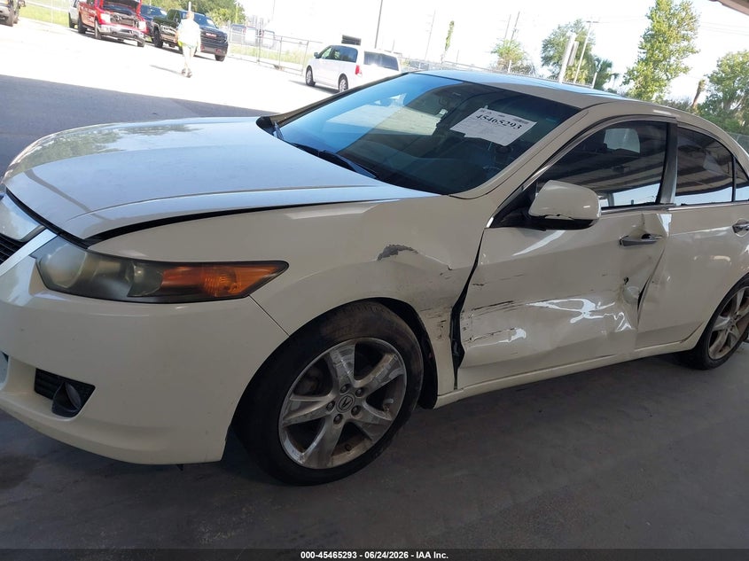 2010 Acura Tsx VIN JH4CU2F66AC031468 IAAI salvage auction — LEFT SIDE, Rebuildable (Florida), sold $575 on 2026-07-22 (photo 6)