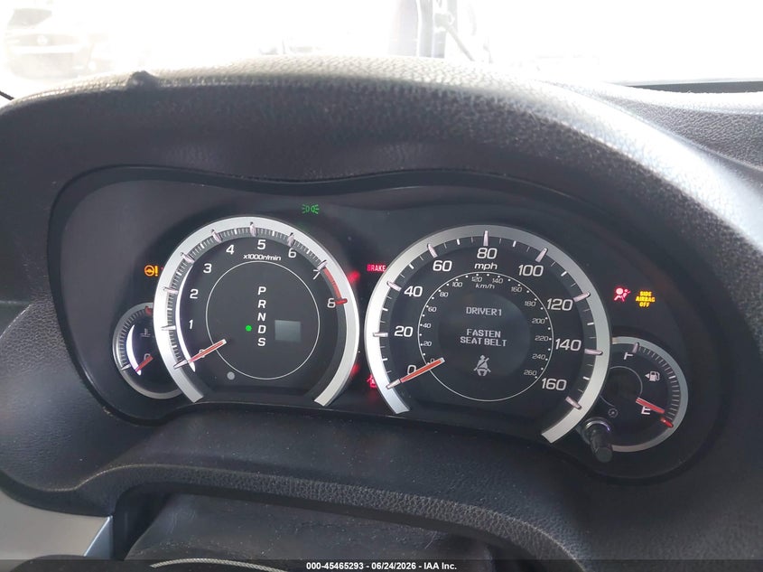 2010 Acura Tsx VIN JH4CU2F66AC031468 IAAI salvage auction — LEFT SIDE, Rebuildable (Florida), sold $575 on 2026-07-22 (photo 7)