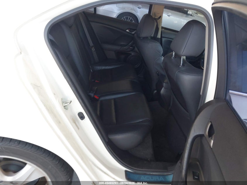 2010 Acura Tsx VIN JH4CU2F66AC031468 IAAI salvage auction — LEFT SIDE, Rebuildable (Florida), sold $575 on 2026-07-22 (photo 8)