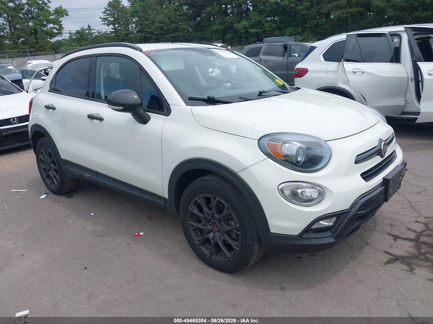2017 Fiat 500x VIN ZFBCFYCBXHP610002 IAAI salvage auction — ROOF, Salvage Title, sold $1,400 on 2026-07-21 (photo 1)