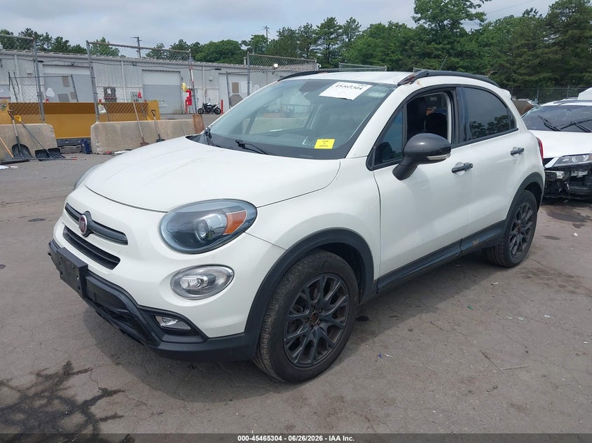 2017 Fiat 500x VIN ZFBCFYCBXHP610002 IAAI salvage auction — ROOF, Salvage Title, sold $1,400 on 2026-07-21 (photo 2)
