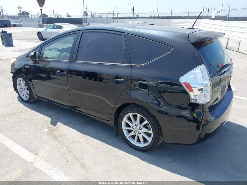 2012 Toyota Prius v VIN JTDZN3EU3C3050738 IAAI salvage auction — FRONT END, Salvage Title, sold $2,100 on 2026-07-12 (photo 3)