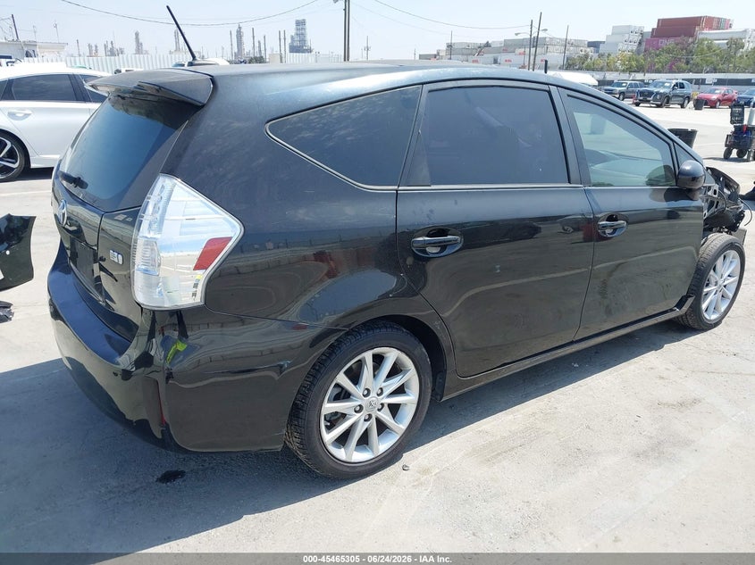 2012 Toyota Prius v VIN JTDZN3EU3C3050738 IAAI salvage auction — FRONT END, Salvage Title, sold $2,100 on 2026-07-12 (photo 4)