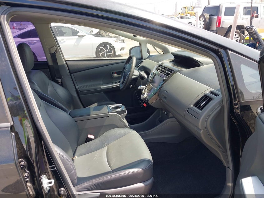 2012 Toyota Prius v VIN JTDZN3EU3C3050738 IAAI salvage auction — FRONT END, Salvage Title, sold $2,100 on 2026-07-12 (photo 5)