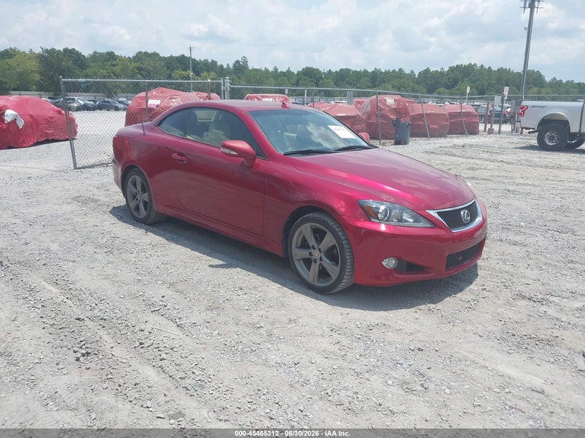 2014 Lexus Is VIN JTHFF2C28E2530373 IAAI salvage auction — REAR END, Rebuildable (Florida), sold $2,700 on 2026-07-30 (photo 1)