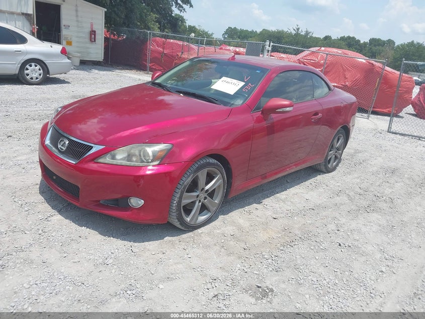 2014 Lexus Is VIN JTHFF2C28E2530373 IAAI salvage auction — REAR END, Rebuildable (Florida), sold $2,700 on 2026-07-30 (photo 2)