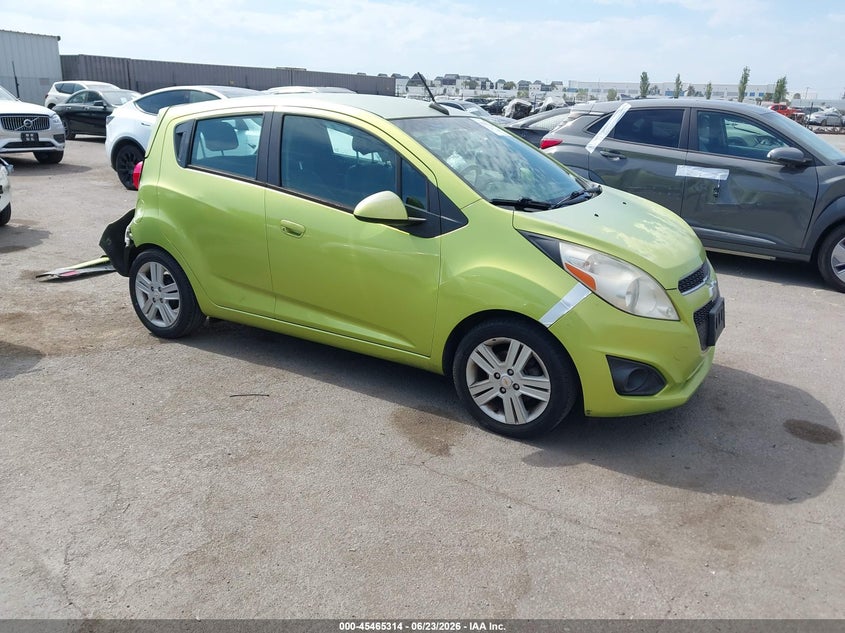 2013 Chevrolet Spark VIN KL8CA6S93DC568894 IAAI salvage auction — REAR END, Salvage Title, sold $475 on 2026-07-29 (photo 1)