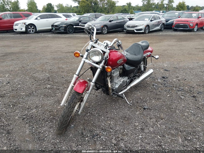 2006 Kawasaki En500 VIN JKAENVC146A198040 IAAI salvage auction — LEFT SIDE, Original (Ohio), sold $100 on 2026-07-15 (photo 2)