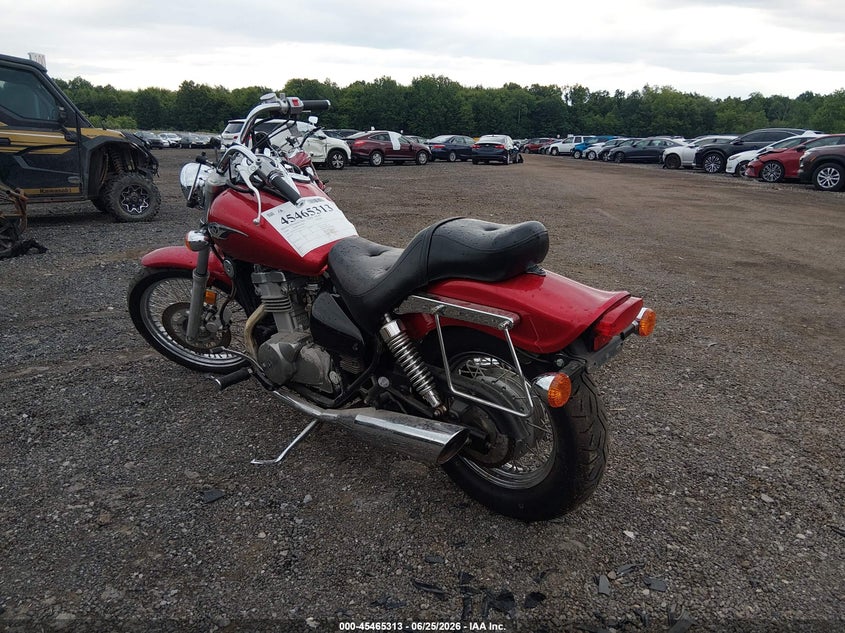 2006 Kawasaki En500 VIN JKAENVC146A198040 IAAI salvage auction — LEFT SIDE, Original (Ohio), sold $100 on 2026-07-15 (photo 3)