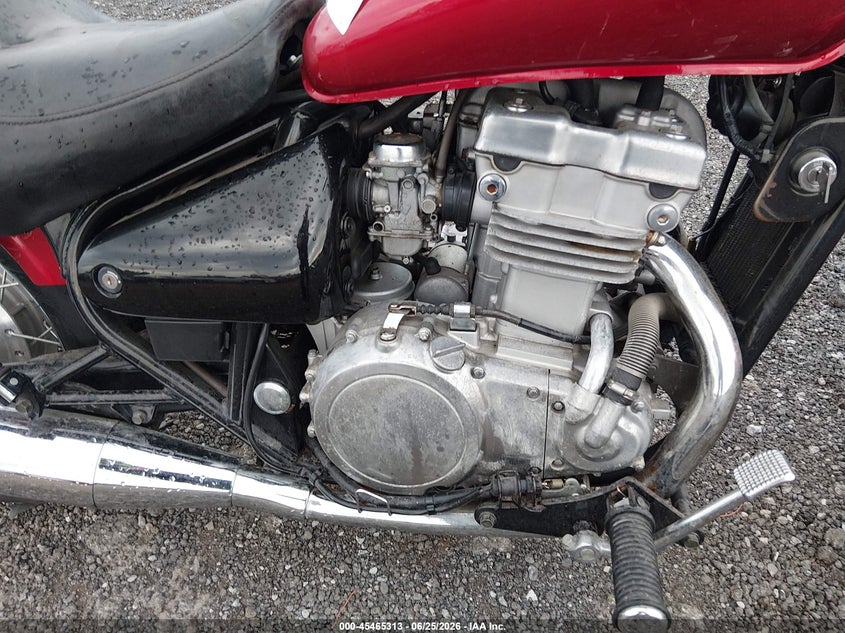 2006 Kawasaki En500 VIN JKAENVC146A198040 IAAI salvage auction — LEFT SIDE, Original (Ohio), sold $100 on 2026-07-15 (photo 8)