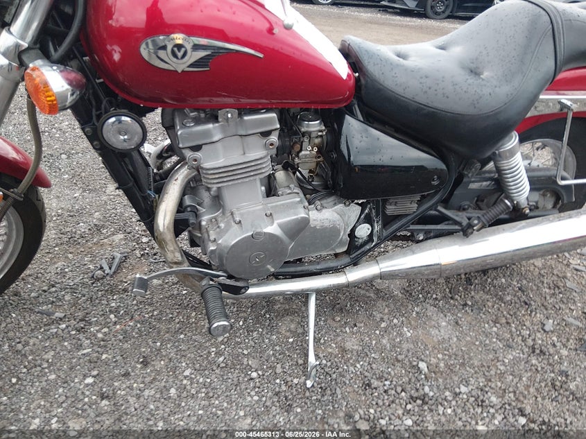 2006 Kawasaki En500 VIN JKAENVC146A198040 IAAI salvage auction — LEFT SIDE, Original (Ohio), sold $100 on 2026-07-15 (photo 9)