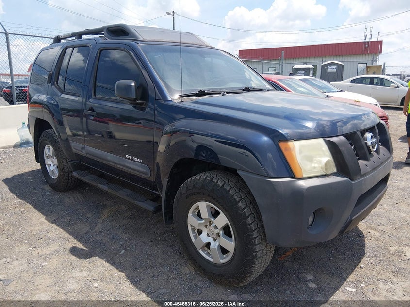 2007 Nissan Xterra VIN 5N1AN08W67C511943 IAAI salvage auction — FRONT & REAR, Clear (Tennessee), sold $575 on 2026-07-09 (photo 1)