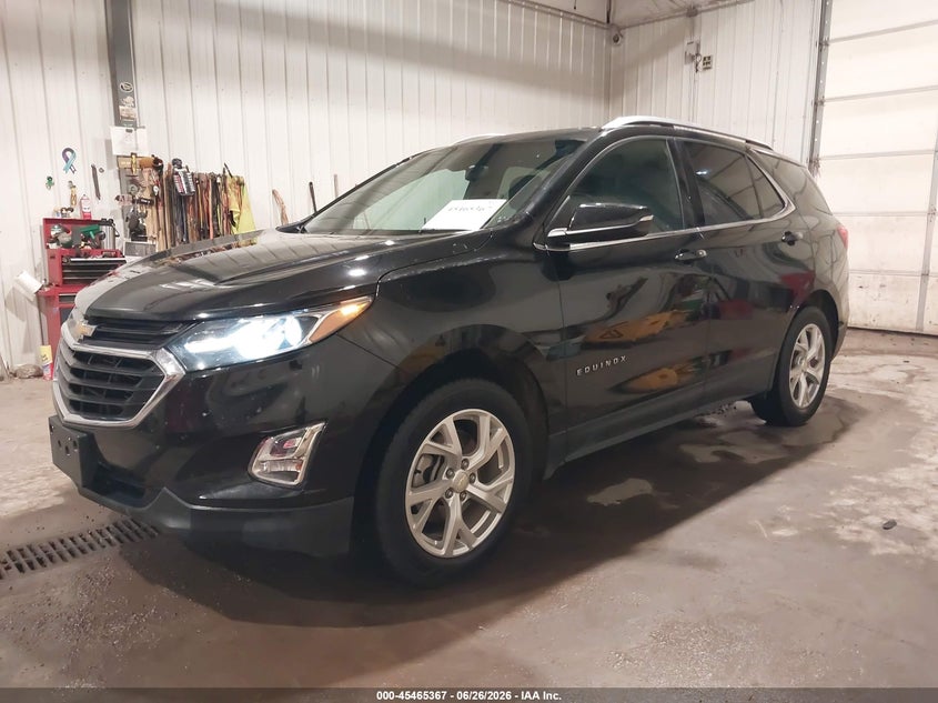 2018 Chevrolet Equinox VIN 2GNAXTEX1J6266912 IAAI salvage auction — HAIL, Regular (South Dakota), sold $4,550 on 2026-08-01 (photo 2)