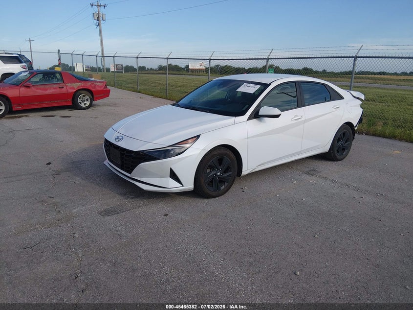 2021 Hyundai Elantra VIN 5NPLS4AG5MH030520 IAAI salvage auction — REAR END, Salvage (Missouri), sold $3,500 on 2026-07-30 (photo 2)