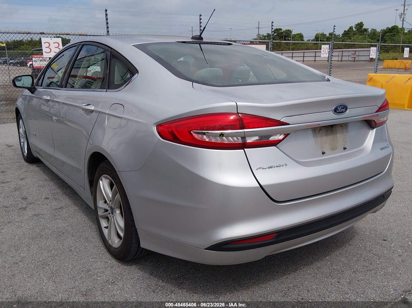 2018 Ford Fusion VIN 3FA6P0UU6JR254547 IAAI salvage auction — NORMAL WEAR, Sf97 (Washington), sold $8,600 on 2026-09-03 (photo 3)