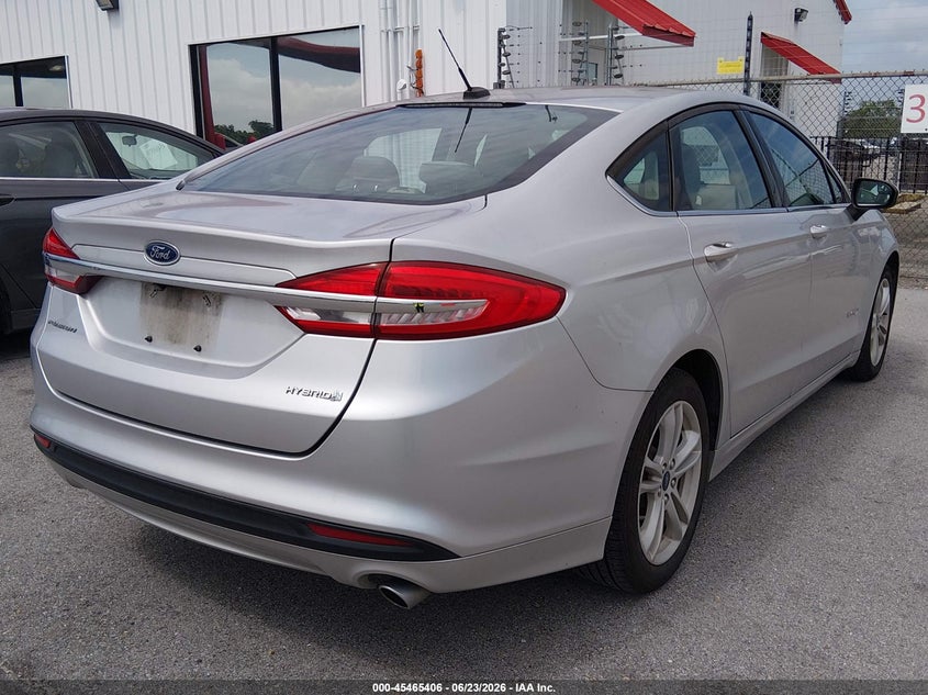 2018 Ford Fusion VIN 3FA6P0UU6JR254547 IAAI salvage auction — NORMAL WEAR, Sf97 (Washington), sold $8,600 on 2026-09-03 (photo 4)