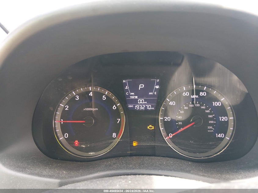2013 Hyundai Accent VIN KMHCT4AE7DU459557 IAAI salvage auction — NORMAL WEAR, Clear (Tennessee), sold $600 on 2026-07-08 (photo 7)