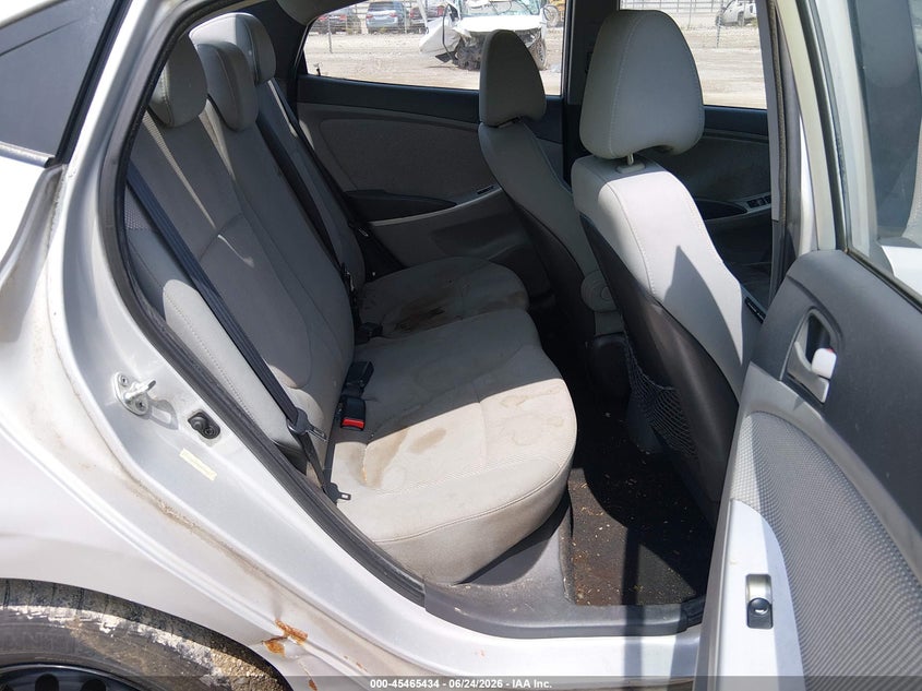 2013 Hyundai Accent VIN KMHCT4AE7DU459557 IAAI salvage auction — NORMAL WEAR, Clear (Tennessee), sold $600 on 2026-07-08 (photo 8)