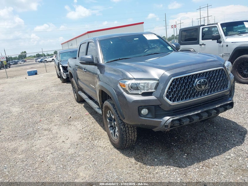 2019 Toyota Tacoma VIN 5TFCZ5AN6KX196353 IAAI salvage auction — WATER/FLOOD, Salvage (Louisiana), sold $10,000 on 2026-07-29 (photo 1)