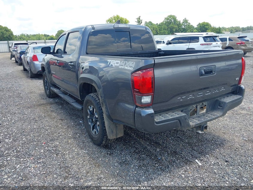 2019 Toyota Tacoma VIN 5TFCZ5AN6KX196353 IAAI salvage auction — WATER/FLOOD, Salvage (Louisiana), sold $10,000 on 2026-07-29 (photo 3)