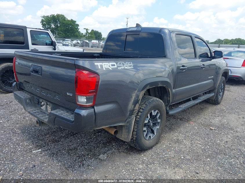 2019 Toyota Tacoma VIN 5TFCZ5AN6KX196353 IAAI salvage auction — WATER/FLOOD, Salvage (Louisiana), sold $10,000 on 2026-07-29 (photo 4)