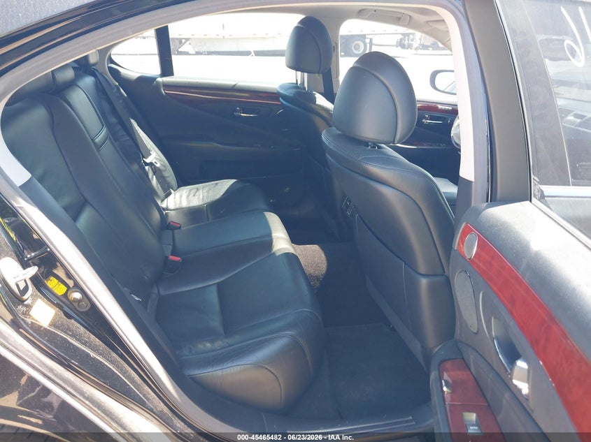 2010 Lexus Ls 460 VIN JTHCL5EF4A5007616 IAAI salvage auction — FRONT END, Clear (Indiana), sold $675 on 2026-07-29 (photo 8)