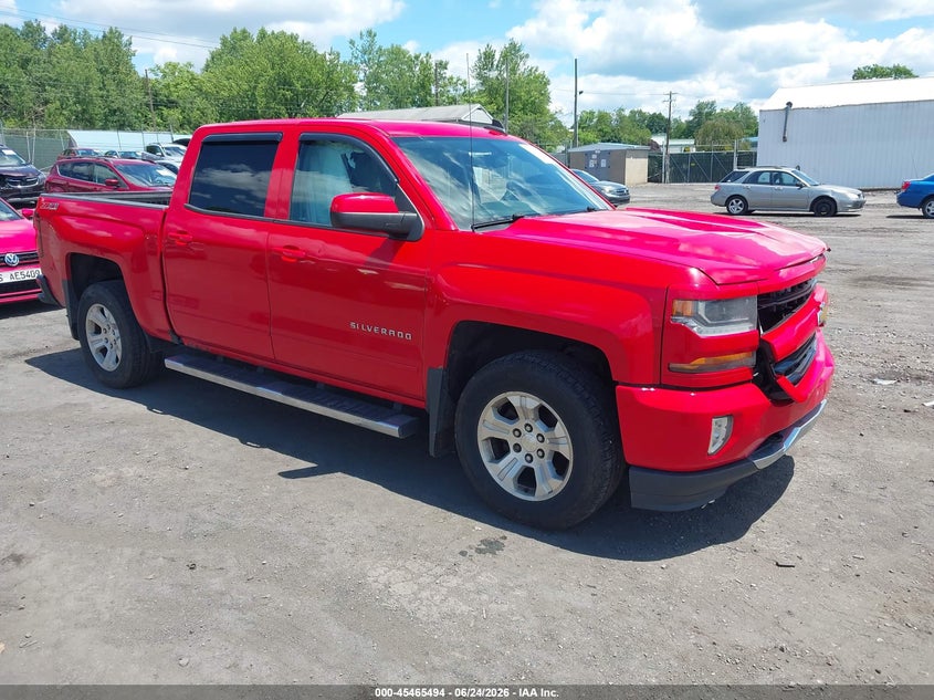 2016 Chevrolet Silverado VIN 3GCUKREH1GG160411 IAAI salvage auction — FRONT END, Salvage (Pennsylvania), sold $2,500 on 2026-07-09 (photo 1)