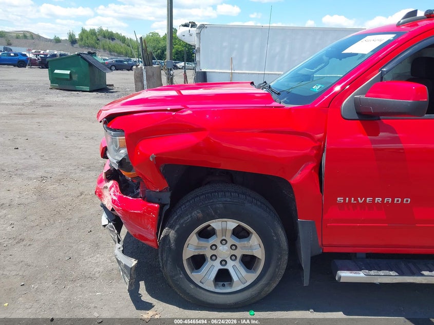 2016 Chevrolet Silverado VIN 3GCUKREH1GG160411 IAAI salvage auction — FRONT END, Salvage (Pennsylvania), sold $2,500 on 2026-07-09 (photo 6)