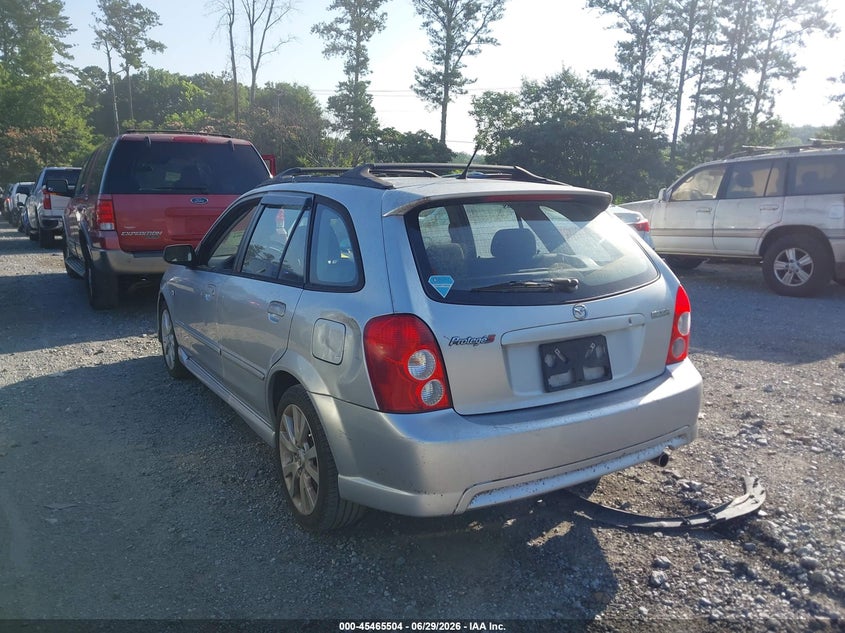 2003 Mazda Protege VIN JM1BJ245431120972 IAAI salvage auction — NORMAL WEAR, Clear (Georgia), sold $500 on 2026-07-14 (photo 3)