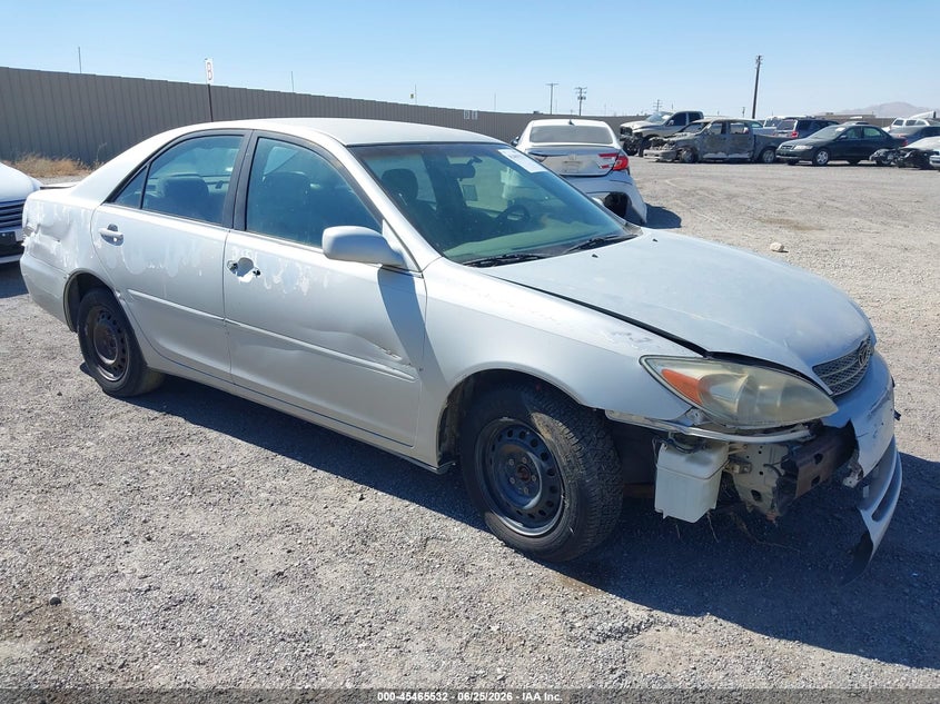 2003 Toyota Camry VIN 4T1BE32K53U695398 IAAI salvage auction — FRONT END, App For Dup Clear (California), sold $300 on 2026-07-09 (photo 1)